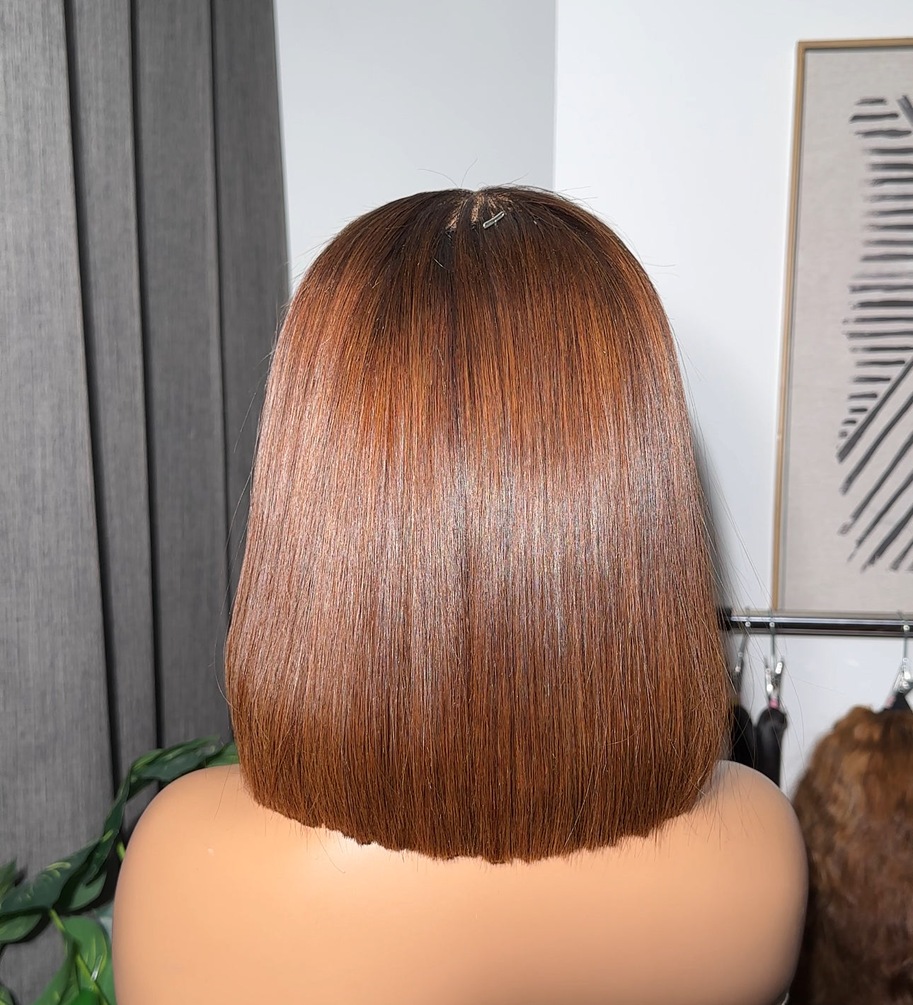 Classic chestnut bob